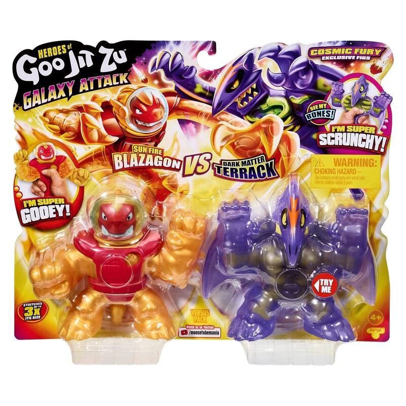 Boneco de Ação Heroes of Goo Jit Zu Galaxy Attack - Série 5